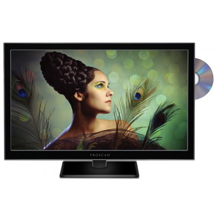 Prosonic 24in color LED TV/ DVD player